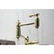 Kingston Brass Deck Mount Pot Filler, Polished Brass KS3702AL - alternate 3